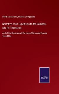 Kirjan kansi "Narrative of an Expedition to the Zambesi and Its Tributaries"