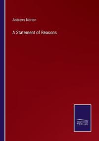 A Statement of Reasons
