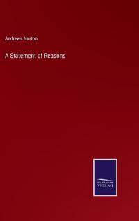 A Statement of Reasons