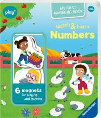 Ravensburger Play+ Infant & Toddler - My First Magnetic Book - Match and Learn Numbers