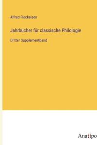 Jahrbücher für classische Philologie