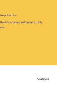 Bokomslag för "Hand-list of Genera and Species of Birds"