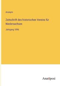 Bokomslag för "Zeitschrift des historischen Vereins für Niedersachsen"