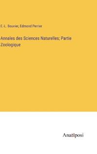 Kirjan kansi "Annales des Sciences Naturelles; Partie Zoologique"