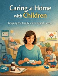 Bokomslag för "Caring at home with children: Keeping the family stable despite stress"