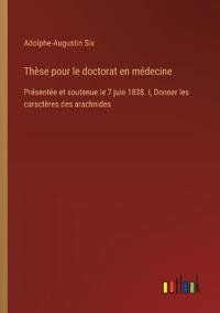 Thèse pour le doctorat en médecine