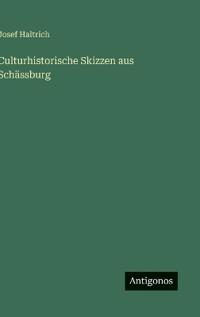Bokomslag för "Culturhistorische Skizzen aus Schässburg"