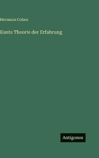 Kants Theorie der Erfahrung