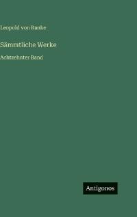 Sämmtliche Werke