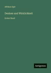 Denken und Wirklichkeit