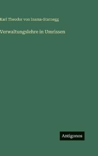 Verwaltungslehre in Umrissen