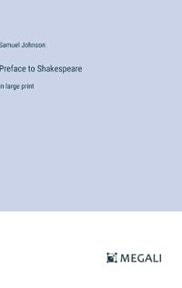 Preface to Shakespeare
