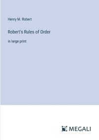 Robert's Rules of Order