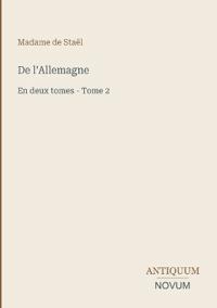 De l'Allemagne