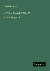 Da Un Carteggio Inedito