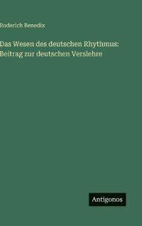 Das Wesen des deutschen Rhythmus