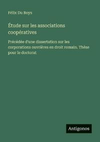 Étude sur les associations coopératives