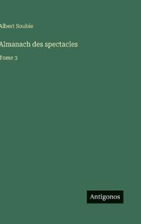 Almanach des spectacles