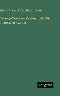 Bokomslag för "Gesangs-Texte aus Cagliostro in Wien. Operette in 3 Acten"