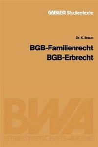 BGB — Familienrecht, BGB — Erbrecht