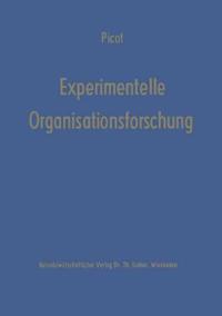 Experimentelle Organisationsforschung