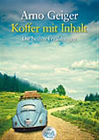 Koffer mit Inhalt. Großdruck