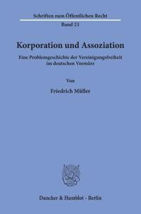 Korporation und Assoziation.