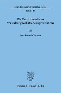 Die Rechtsbehelfe Im Verwaltungsvollstreckungsverfahren