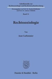 Rechtssoziologie.