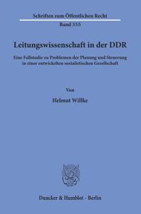 Leitungswissenschaft in der DDR.