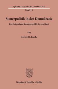 Steuerpolitik in der Demokratie.