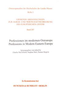 Professionen Im Modernen Osteuropa / Professions in Modern Eastern Europe