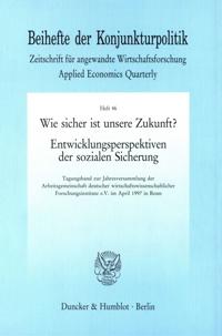 Wie sicher ist unsere Zukunft?