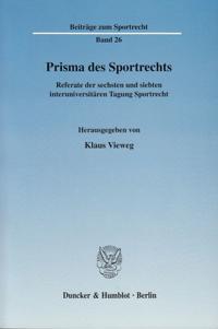Prisma des Sportrechts.