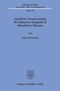 Staatliche Verantwortung für diskursive Integrität in öffentlichen Räumen.