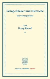 Schopenhauer und Nietzsche.