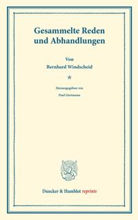 Gesammelte Reden Und Abhandlungen