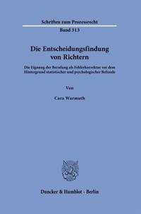 Die Entscheidungsfindung von Richtern