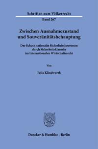 Zwischen Ausnahmezustand und Souveränitätsbehauptung