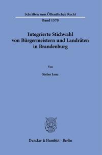 Integrierte Stichwahl Von Burgermeistern Und Landraten in Brandenburg
