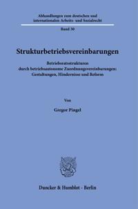 Strukturbetriebsvereinbarungen