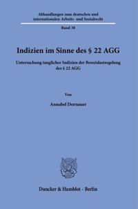 Indizien im Sinne des § 22 AGG