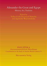 Alexander the Great and Egypt: History, Art, Tradition. Wroclaw/Breslau, 18./19. Nov. 2011