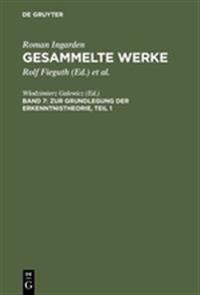 Zur Grundlegung Der Erkenntnistheorie