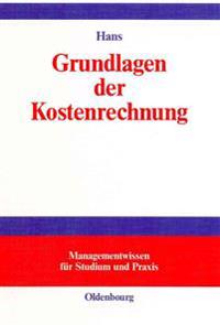 Grundlagen Der Kostenrechnung