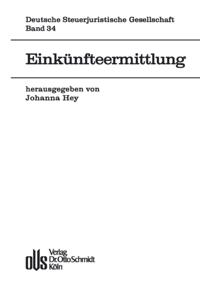 DStJG: Veröffentlichungen der Deutschen Steuerjuristischen Gesellschaft e.V.