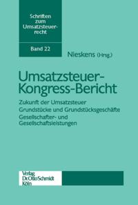 Schriften zum Umsatzsteuerrecht