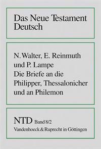 Die Briefe an Die Philipper, Thessalonicher Und an Philemon