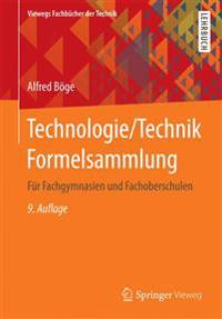 Technologie/Technik Formelsammlung