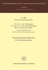 Auswahl geeigneter Materialien für Kernwärmetauscher